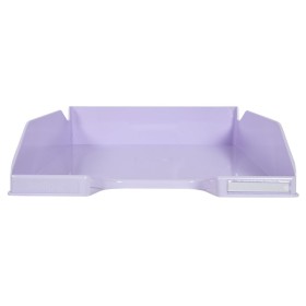 Corb.courrier COMBO Pastel mauve glossy