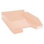 Corb.courrier COMBO Pastel corail glossy