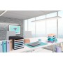 Corb courrier COMBO bleu pastel glossy