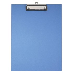 Porte-bloc papier enduit A4 bleu