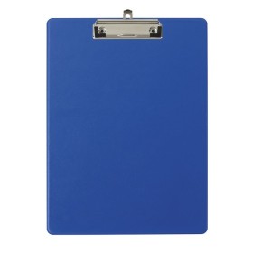 Porte-bloc avec pochette PP A4 bleu