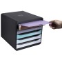BIG-BOX PLUS Aquarel noir/pastel glossy