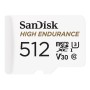 SanDisk High Endurance - Carte mémoire flash (adaptateur microSDXC vers SD inclu