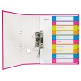 Intercalaire imprimable, PP, extra-large 10 touches WOW Leitz, Multicolore