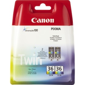 Canon ink 1511B018 CLI-36 Twinpack Color C M Y