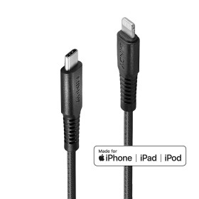 Câble renforcé USB type C vers Lightning, charge & synchro, 0.5m