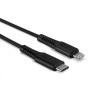Câble renforcé USB type C vers Lightning, charge & synchro, 0.5m