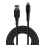 Câble de charge haute résistance USB Type A vers Lightning, 0.5m