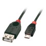 Câble OTG USB 2.0 Type Micro-B vers A, 1m