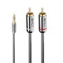 Câble Audio Jack 3.5mm vers RCA, Cromo Line, 1m