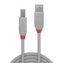 Câble USB 2.0 type A vers B, Anthra Line, Gris, 3m