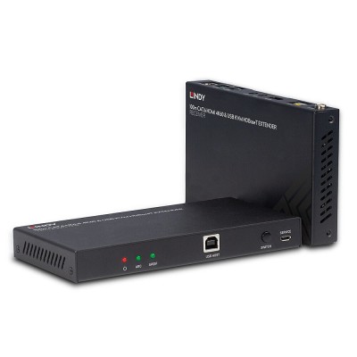 Extender KVM Cat.6 HDBaseT 100m HDMI 4K60, Audio, IR & RS-232