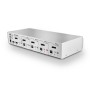 Switch KVM DisplayPort 1.2, USB 2.0 & audio, 4 ports