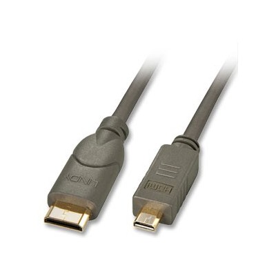 Câble micro HDMI®   mini HDMI®, compatible HDMI 2.0 Ultra HD, 0.5m