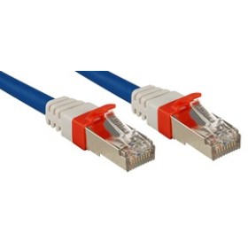 Câble réseau Bleu Cat.6A S FTP LSZH, 0.3m