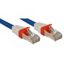 Câble réseau Bleu Cat.6A S FTP LSZH, 20m