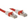 Câble réseau Rouge Cat.6A S FTP LSZH, 1m