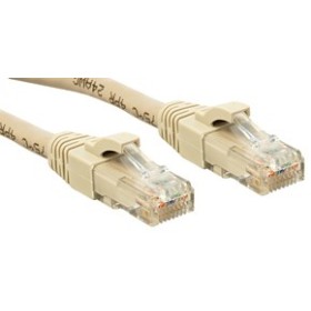 Câble réseau Gris Cat.6 U UTP LSZH, 7.5m
