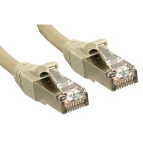 Câble réseau Gris Cat.6 S FTP LSZH, 0.5m