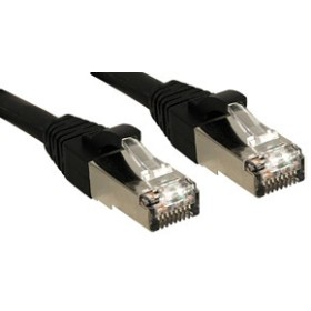 Câble réseau Noir Cat.6 S FTP LSZH, 2m