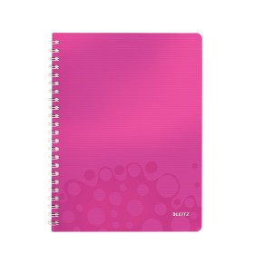 Cahier A4 PP WOW Leitz , Rose