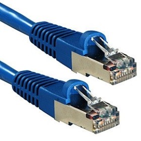 Câble réseau Bleu Cat.6A S FTP LSZH, 0.5m