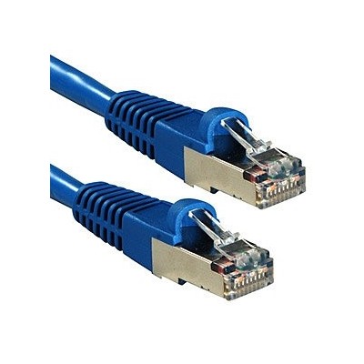 Câble réseau Bleu Cat.6A S FTP LSZH, 0.5m