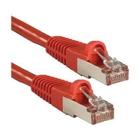 Câble réseau Rouge Cat.6A S FTP LSZH, 0.3m