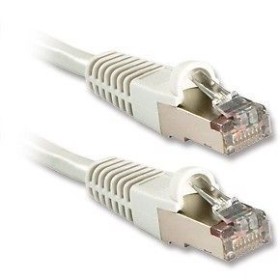 Câble réseau Blanc Cat.6A S FTP LSZH, 0.3m