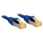 Câble réseau Bleu S FTP LSZH, 0.3m