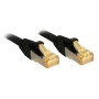 Câble réseau Noir S FTP LSZH, 1m