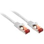 Câble réseau Blanc Cat.6 S FTP, 0.3m