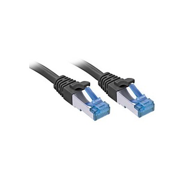 Câble réseau Noir Cat.6A S FTP TPE, 15m