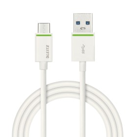 Câble USB-C  USB-A 3.1 1m, Leitz, Blanc
