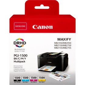 Canon ink PGI-1500 multipack black + colours c m y k, pack of 4