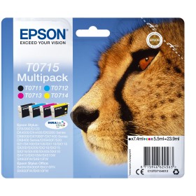 Epson ink cartridge T07154012 black und 3 Colors ( C13T07154012)