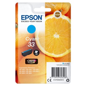 Epson ink cartridge T33424010 cyan 33 ( C13T33424010 )