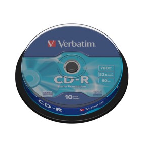 CD-R Verbatim - Extra Protection - 80 Min 700 Mo 52x - 10 pièces en cloche