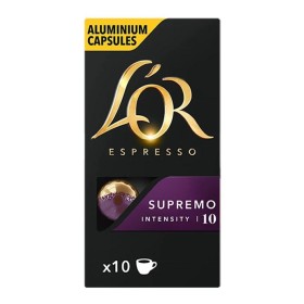 10 Capsules cafés l'or Espresso Supremo