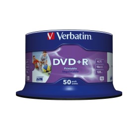 Verbatim tour 50 DVD+r 4.7gb 16x Imprimable