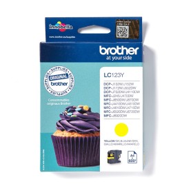 Brother ink cartridge LC-123 yellow ( LC123Y )