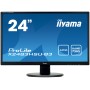 Ecran 24'' iiyama Full HD - Dalle AM VA - HDMI   DP   VGA - Hub USB