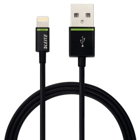 Câble Lightning vers USB, 1 m Leitz, Noir