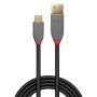 Câble USB 3.2 type A vers C, 10Gbit s, 5A, PD, Anthra Line, 1.5m