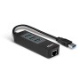 Convertisseur Hub USB 3.0 & Ethernet Gigabit