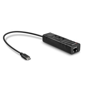 Convertisseur Hub USB 3.2 type C & Ethernet Gigabit