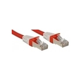 Câble réseau Rouge Cat.6A S FTP LSZH, 30m