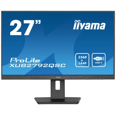 Moniteur 27 iiyama ProLite écran plat de PC 68,6 cm (27) 2560 x 1440 pixels Wide