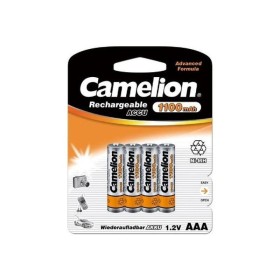 Pack de 4 accus Camelion AAA Micro 1100mAH