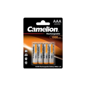 Pack de 4 piles rechargeable Camelion AAA Micro 1000mAH